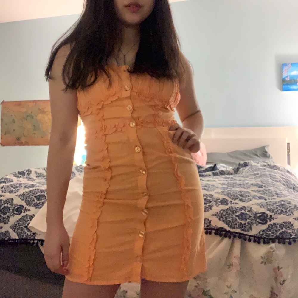 Orange Urban Outfitters Dress 🧡